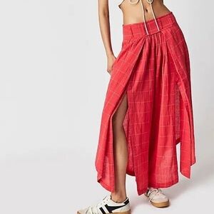 NWOT Free People Lunar Cove Wide Leg Pant